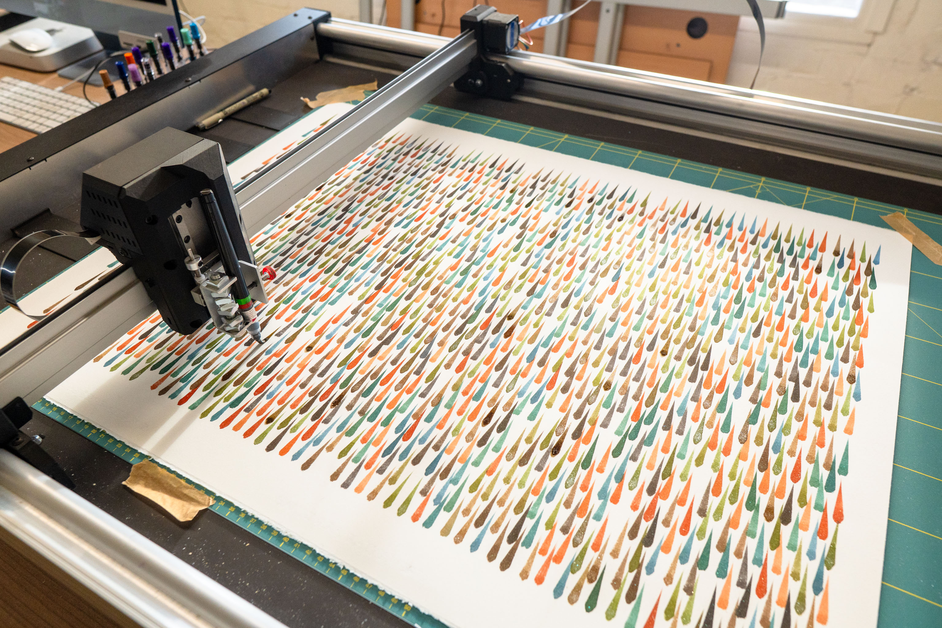 Artwork from project The Drawing Machine